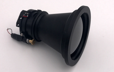 75mm/F1.0定焦电动红外镜头